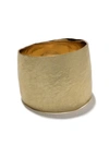 Wouters & Hendrix Gold 18kt Gold Hammered Ring In Yellow Gold