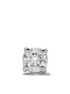 Wouters & Hendrix Gold 18kt Gold Diamond Stud Single Earring In Yellow Gold/white Gold