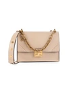 Fendi Kan I Leather Shoulder Bag In Amido Vibrato Gold