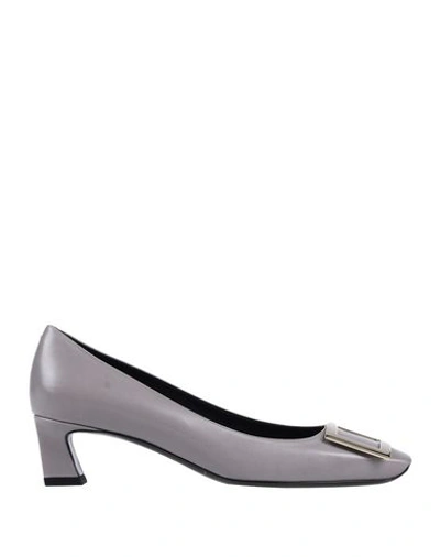 Roger Vivier Pump In Light Grey