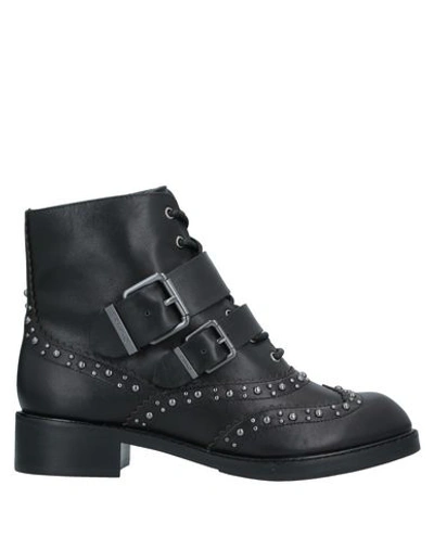 Pinko Ankle Boots In Black