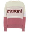 ISABEL MARANT ÉTOILE Gallian logo棉质混纺运动衫,P00399207