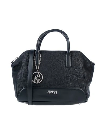 Armani Jeans Handbag In Black