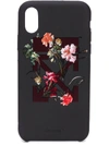 OFF-WHITE multicolored floral print iphone x case