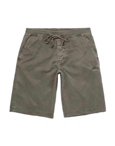 James Perse Shorts & Bermuda In Military Green