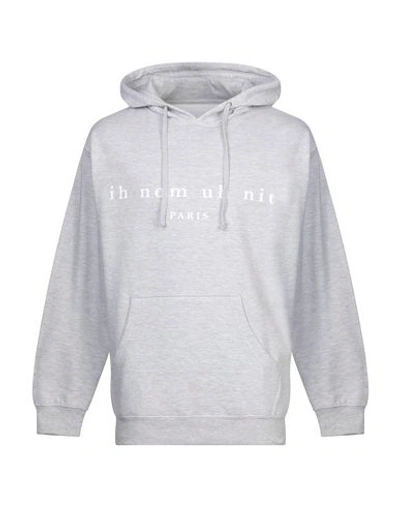 Ih Nom Uh Nit Hooded Sweatshirt In Light Grey