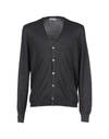 Gran Sasso Cardigan In Lead