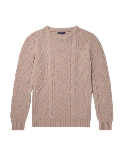 Thom Sweeney Cashmere Blend In Dove Grey