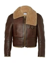 VETEMENTS Leather jacket,41892400PQ 3