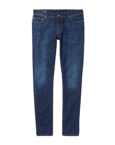 Acne Studios Denim Pants In Blue