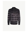 AMIRI CHECKED RELAXED-FIT COTTON-BLEND SHIRT
