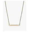 CHOPARD ICE CUBE ROCK 18CT ROSE-GOLD AND DIAMOND NECKLACE,542-10149-8177025003