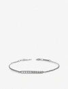 CHOPARD ICE CUBE PURE 18CT WHITE-GOLD BRACELET,542-10149-8577021002