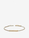 CHOPARD ICE CUBE PURE 18CT ROSE-GOLD AND DIAMOND BRACELET,542-10149-8577025003