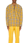 FEAR OF GOD PLAID PULLOVER HENLEY,FEAF-MS67