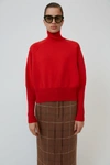 ACNE STUDIOS High neck sweater Bright Red