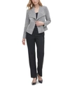 CALVIN KLEIN HOUNDSTOOTH FLYWAY BLAZER