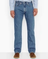 Levi's Men's Big & Tall 505 Original-fit Non-stretch Jeans In Medium Stonewash