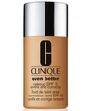 Clinique Even Better Makeup Broad Spectrum Spf 15 Foundation Wn 100 Deep Honey In Wn 100 Deep Honey