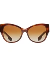 BURBERRY BUTTERFLY FRAME SUNGLASSES