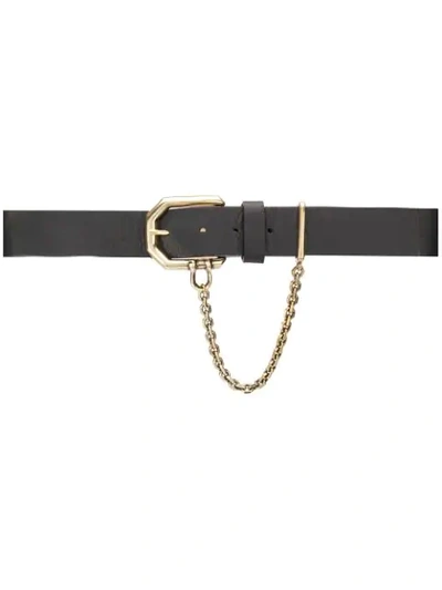 B-low The Belt Chain-detail Belt - 黑色 In Black