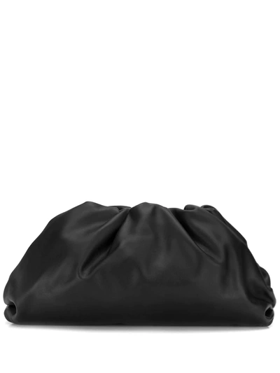 Bottega Veneta The Pouch Leather Bag In Black