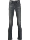 DONDUP DONDUP SKINNY-FIT JEANS - GRAU