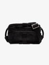 Y/PROJECT Y/PROJECT BLACK LEATHER TRIM BELT BAG,FANNYPACK1S1713825936