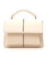 MARNI MARNI CONTRAST STRIPE FOLDOVER TOTE BAG