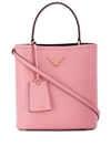 PRADA PRADA PANIER TOP HANDLE BAG - PINK