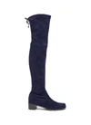 STUART WEITZMAN 'Midland' stretch suede thigh high boots