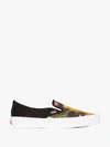 VANS VANS X FRIDA KAHLO MUTLICOLOURED PORTRAIT PRINT SLIP-ON SNEAKERS,VN0A3AV7TSK14191149