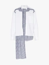 JW ANDERSON JW ANDERSON DECONSTRUCTED GINGHAM PLACKET SHIRT,SH03819FPG003014186988