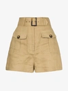 ZIMMERMANN ZIMMERMANN BUTTONED LINEN SAFARI SHORTS,6302ASUR13942026