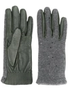 BRUNELLO CUCINELLI TEXTURED GLOVES