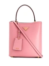 Prada Panier Top Handle Bag - Pink In Pink