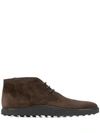 TOD'S LACE-UP DESERT BOOTS