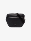 DOLCE & GABBANA DOLCE & GABBANA BLACK VOLCANO PALERMO LEATHER BELT BAG,BM1734AZ31913951500