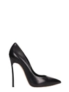 CASADEI BLADE PUMPS IN BLACK LEATHER,11007014