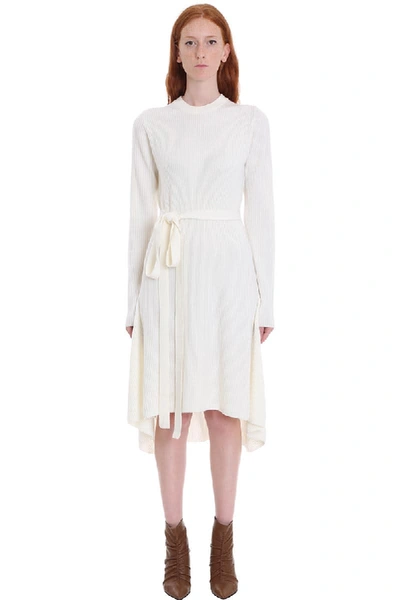 Helmut Lang Knitwear In White Wool