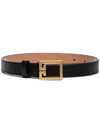 Givenchy Gürtel Mit Gg-schnalle In Black