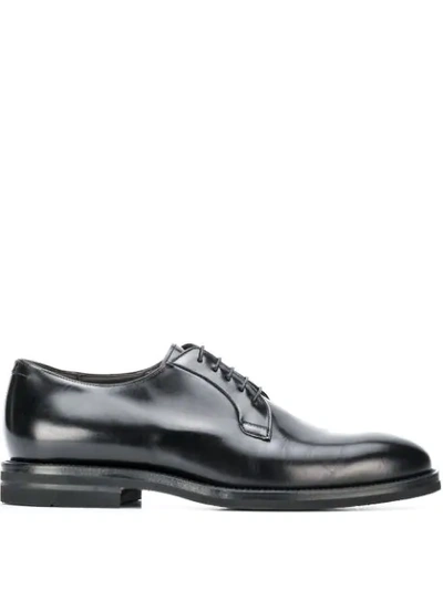 Brunello Cucinelli Lace-up Derby Shoes In Black