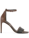 BRUNELLO CUCINELLI ANKLE STRAP SANDALS