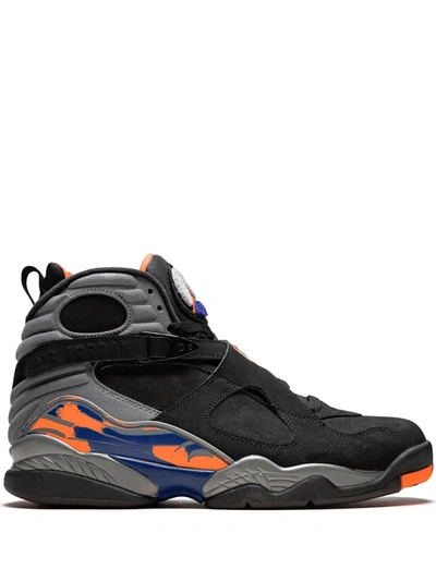 Jordan Air  8 Retro Phoenix Suns Sneakers In Black