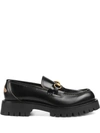 GUCCI LOAFERS WITH HORSEBIT AND LUG SOLE