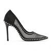 ALEXANDER WANG ALEXANDER WANG BLACK MESH RIE PUMPS