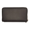 YOHJI YAMAMOTO YOHJI YAMAMOTO BLACK LARGE ZIP WALLET