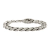 GUCCI SILVER INTERLOCKING G CHAIN BRACELET