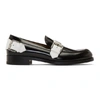 CHRISTIAN LOUBOUTIN CHRISTIAN LOUBOUTIN BLACK MONMOC FLAT LOAFERS