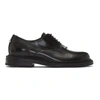 NEIL BARRETT NEIL BARRETT BLACK FORMAL PIERCED PUNK DERBYS